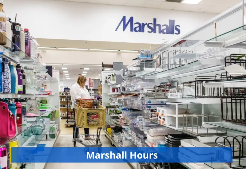 marshalls opening hours today
