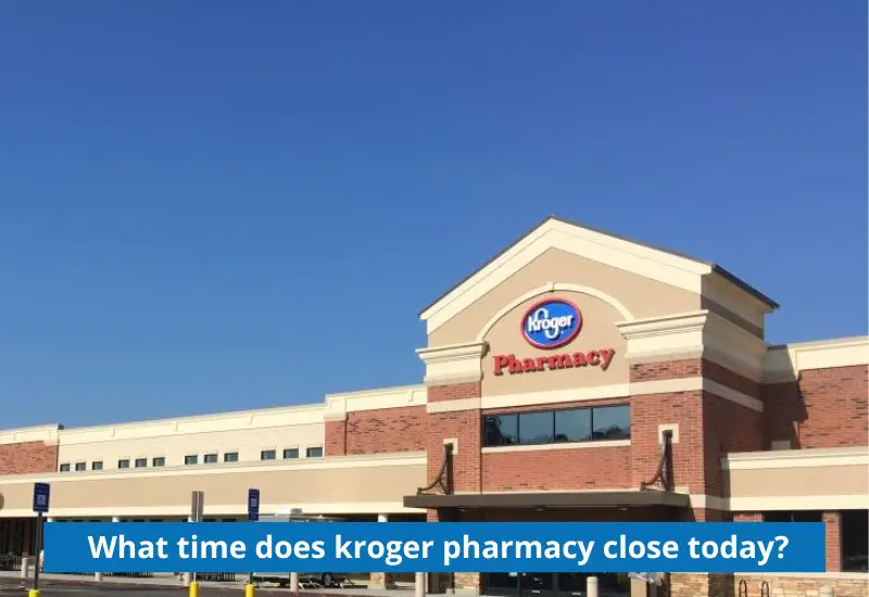what time does kroger pharmacy close on saturday