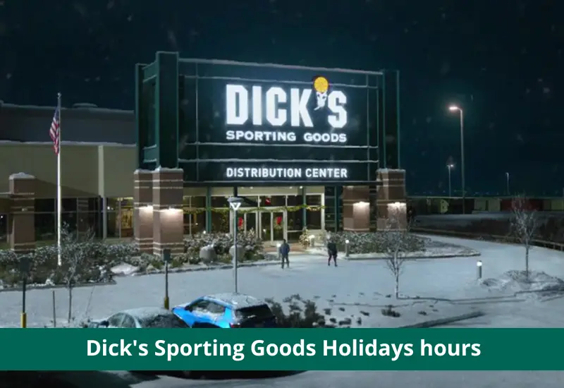dick's sporting goods store hours 