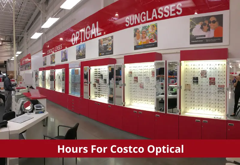 costco optical department hours