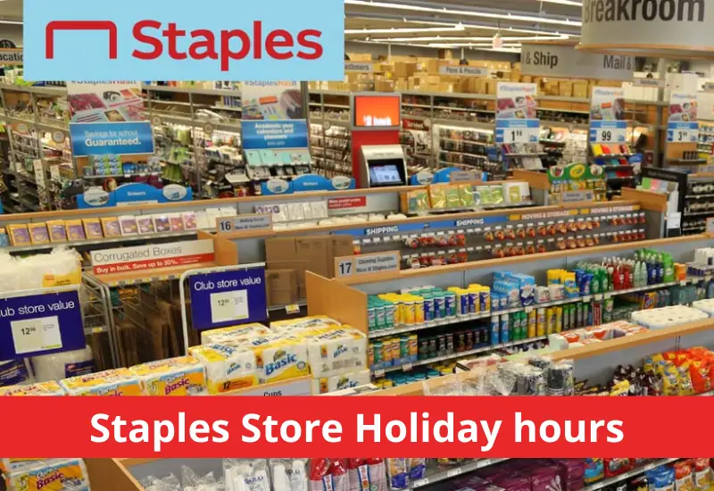staples hours of operation