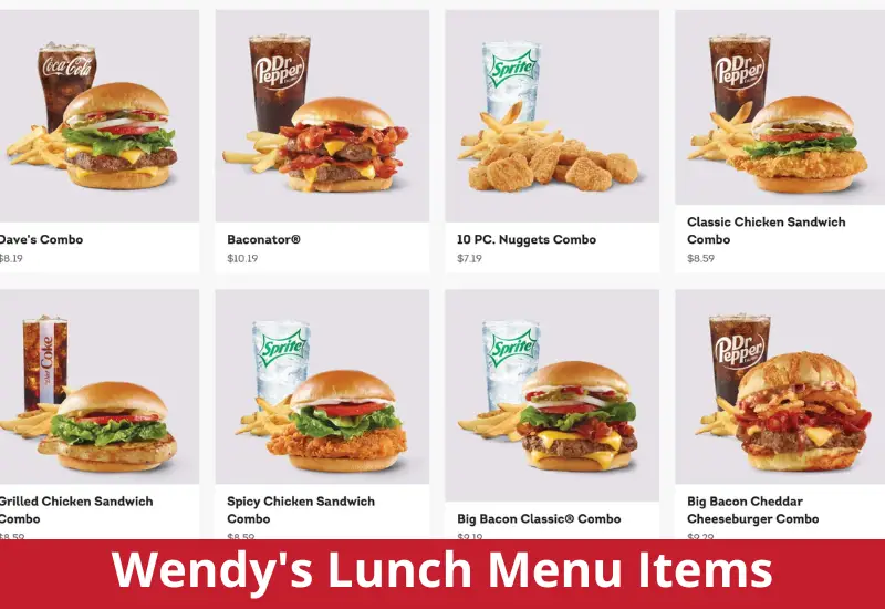 Wendy’s Lunch Hours 2023 What time does Wendy's Serve Lunch?