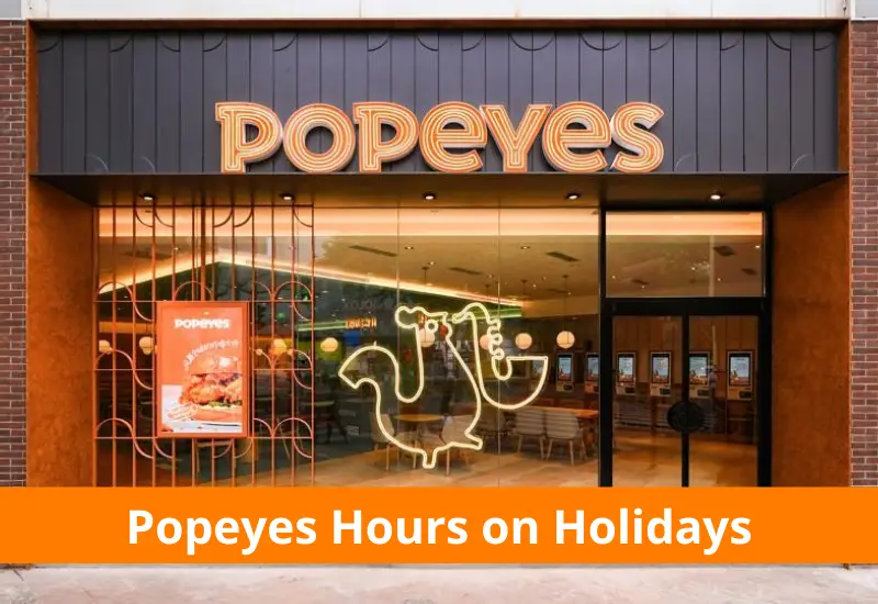 popeyes chicken hours