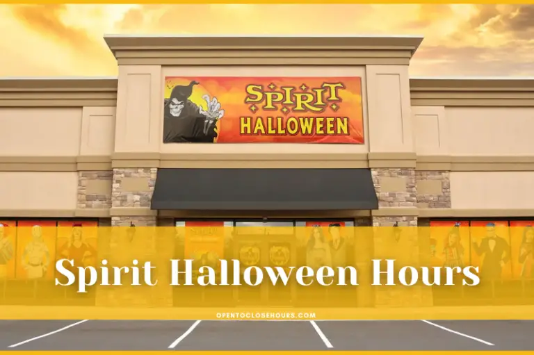 When does Spirit Halloween open