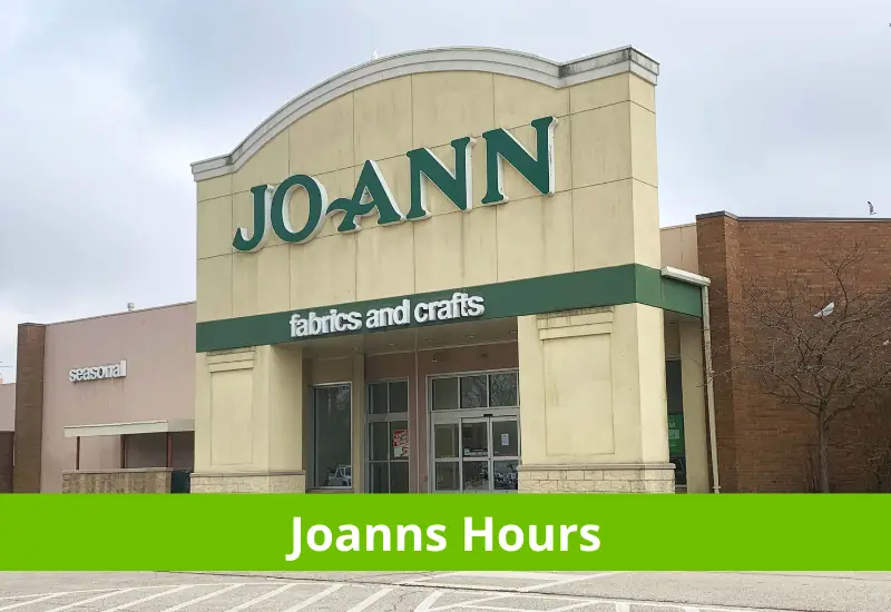 joanns hours today