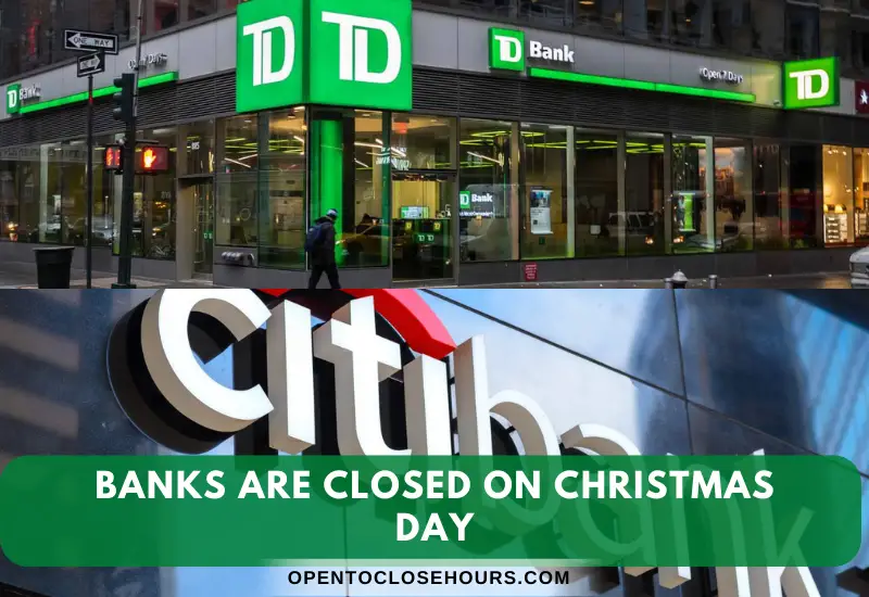 are banks closed on christmas eve