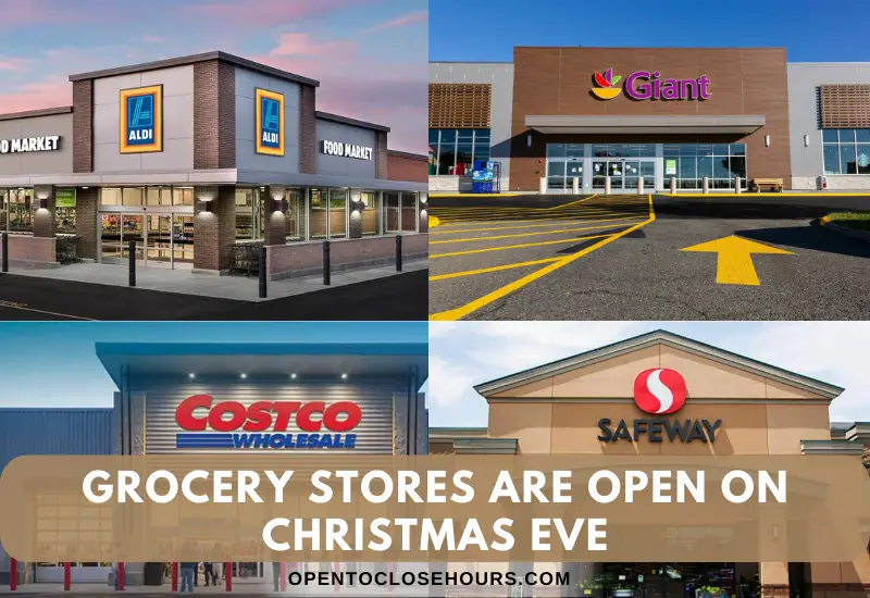 are stores open on christmas eve