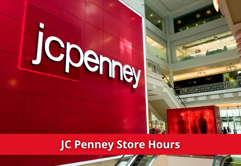 JC Penney Holidays Hours