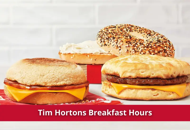 Tim Hortons Breakfast Hours 2023