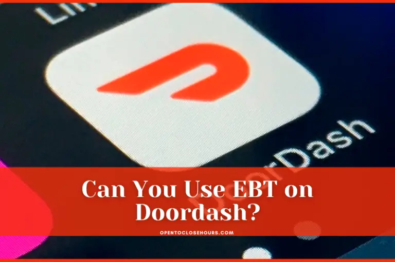 can you use ebt on doordash for 7 eleven
