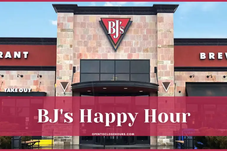 bj's restaurant happy hour