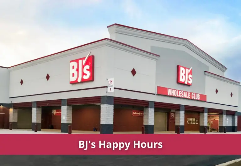 BJ's Happy Hour 2023 with BJ's Restaurant Happy Hour Menu