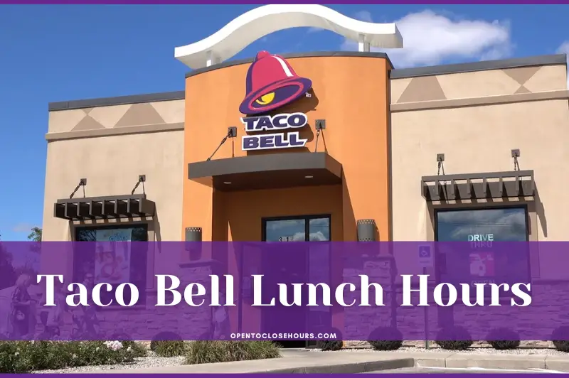 what time does taco bell serve lunch