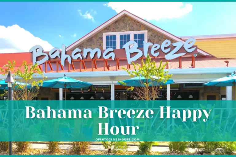 Happy Hour Bahama Breeze