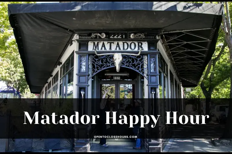 matador portland happy hour