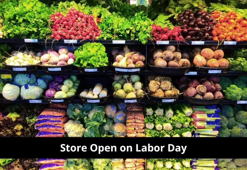 stores open on labor day