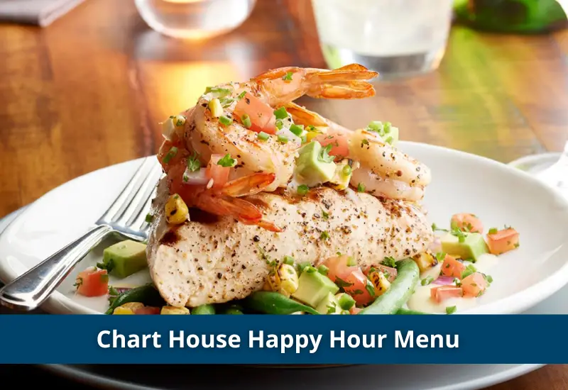 Chart House Happy Hour Menu prices