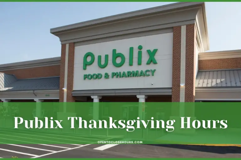 Publix Thanksgiving Hour