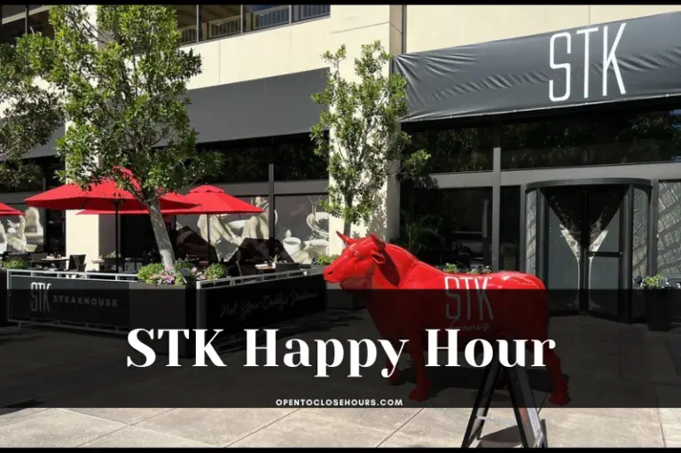 STK Happy Hours