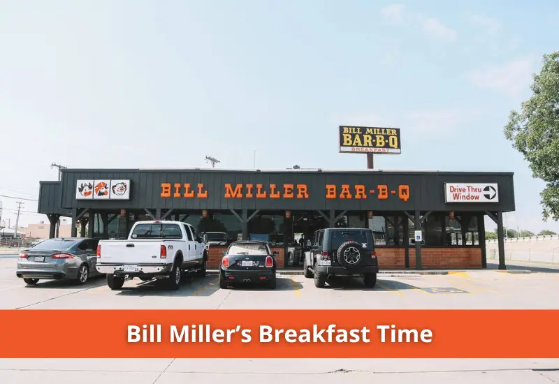 Breakfast at Bill Miller's Restaurant