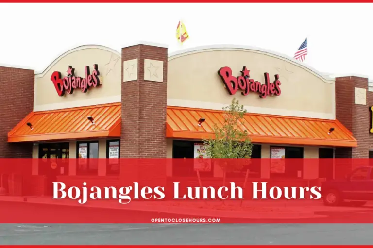 Lunch Hours at Bojangles